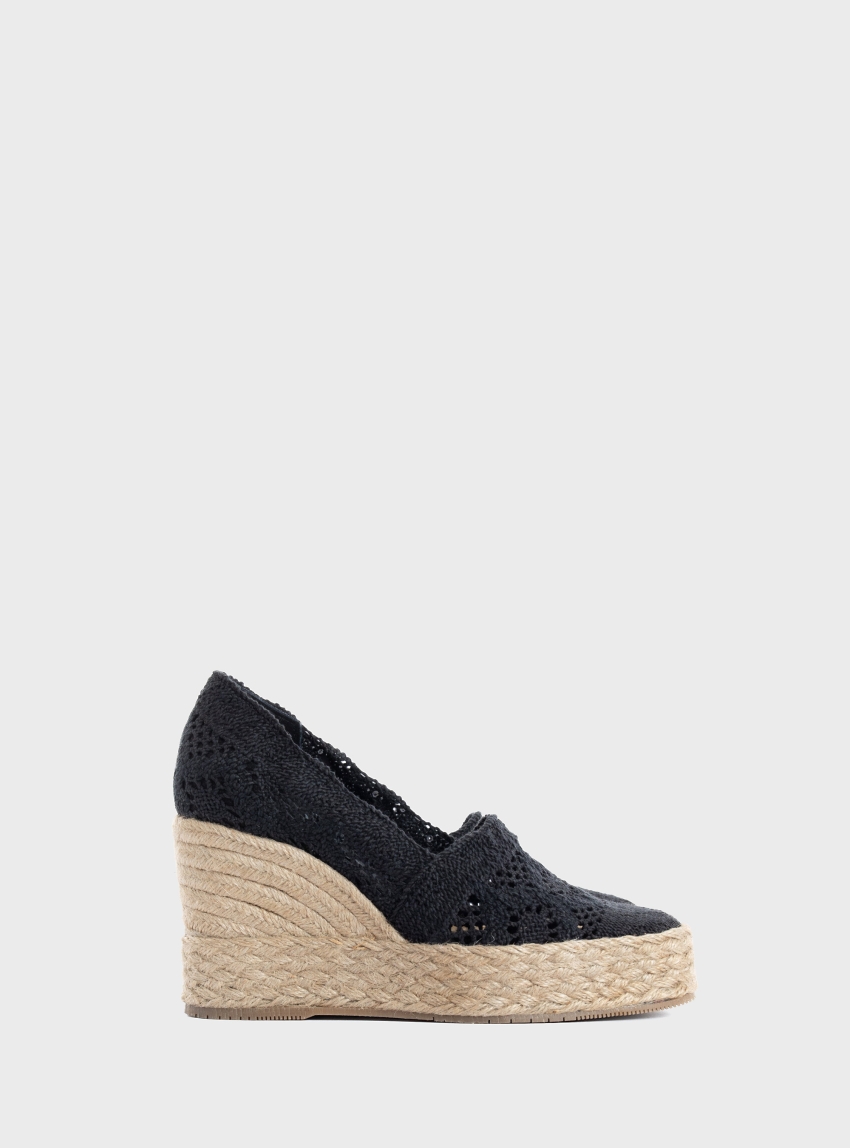 Palomitas by Paloma Barceló Sarah Espadrilles - Black