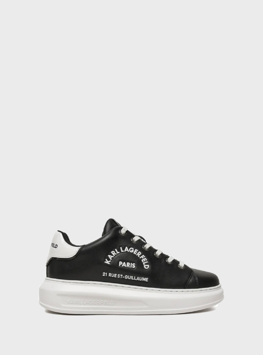 Karl Lagerfeld Kapri Metal Maison Sneakers - Black