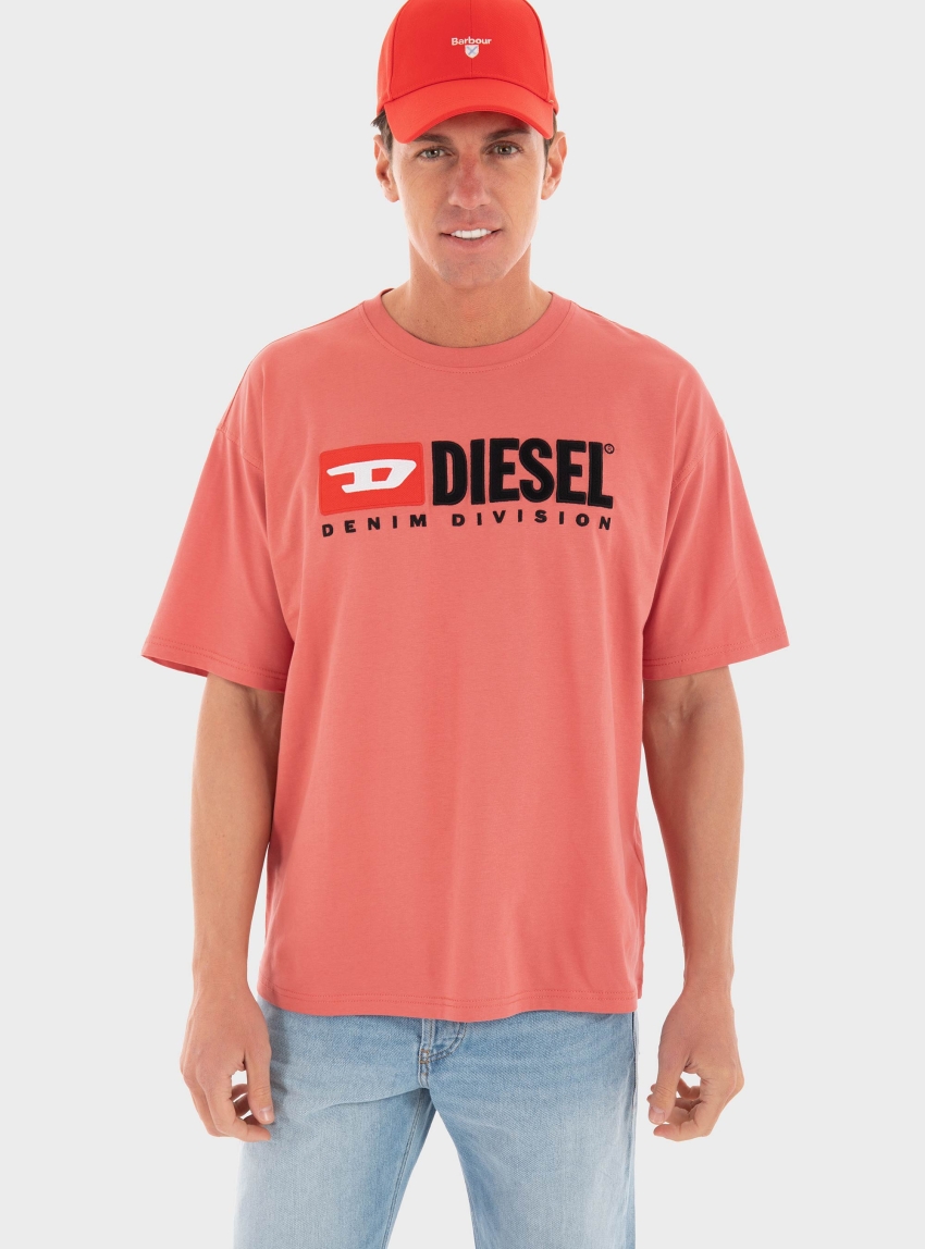 Diesel T-Boxt-Div T-Shirt - Coral