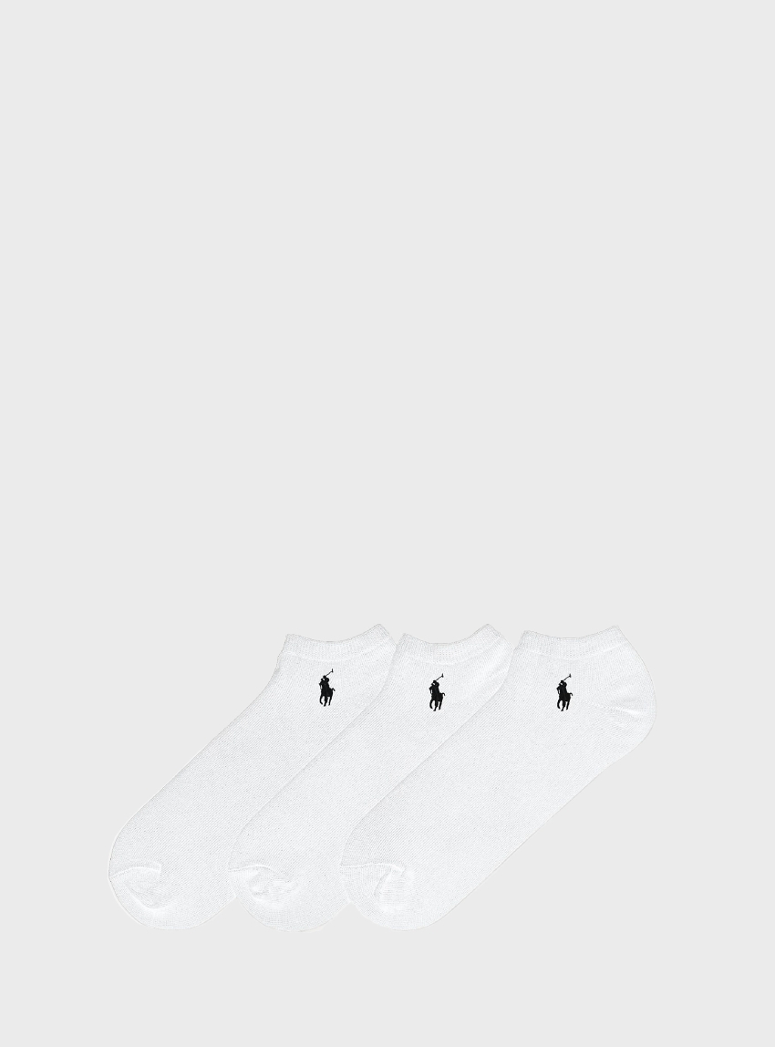 Polo Ralph Lauren Low-Cut-Sock 3-Pack - White