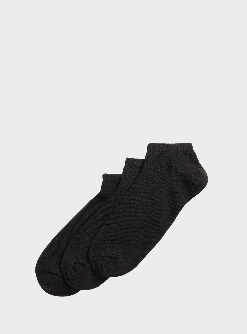 Polo Ralph Lauren Low-Cut-Sock 3-Pack - Black