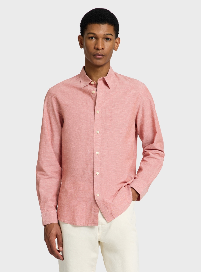 Selected Slim-Sun Shirt - Pink