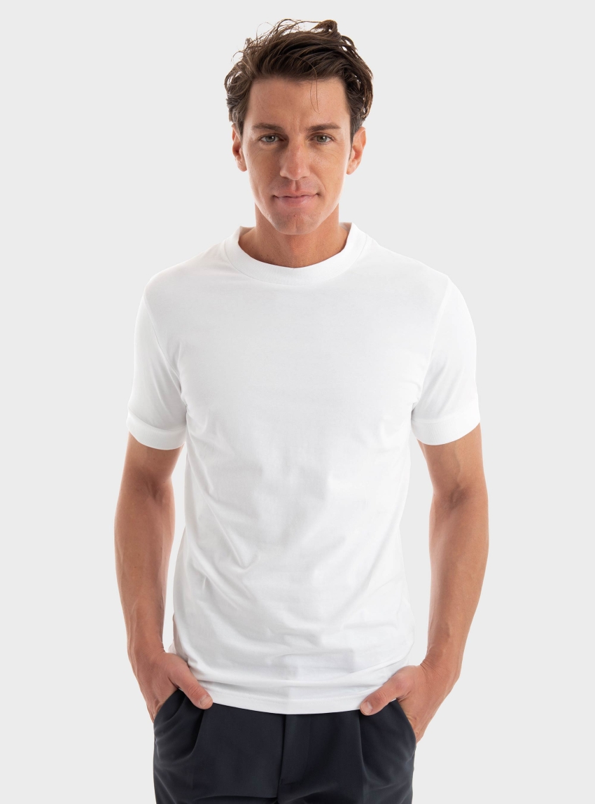 Drykorn Fitted T-Shirt - White