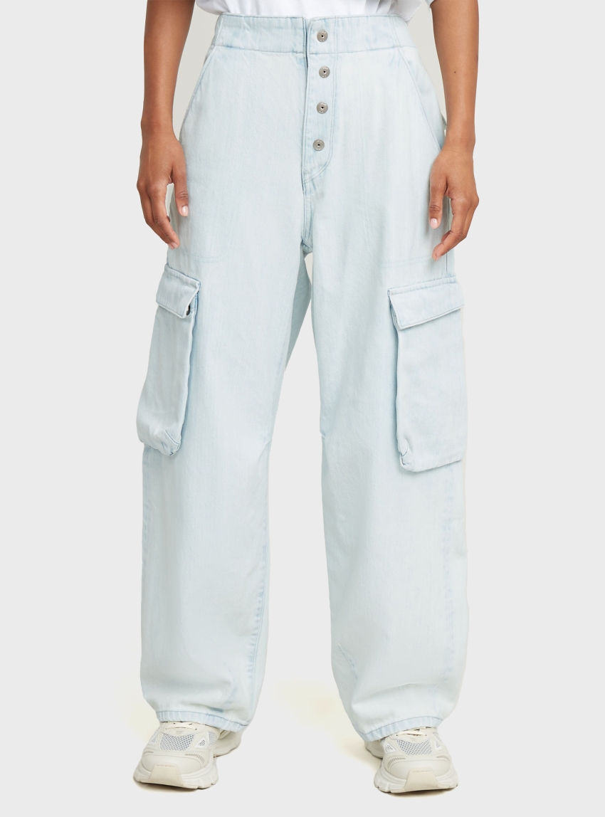 G-Star Balloon Cargo Jeans - Bleached Denim