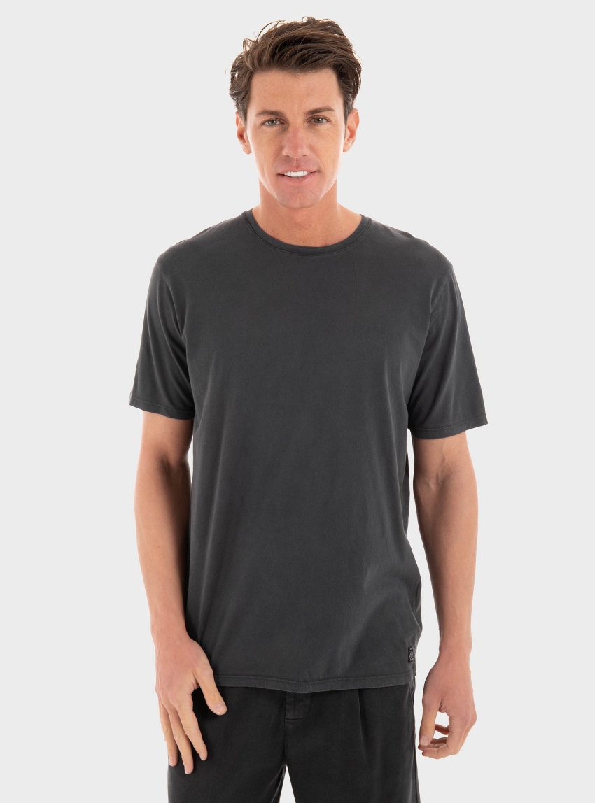 Dirty Laundry Regular Fit T-Shirt - Washed Black