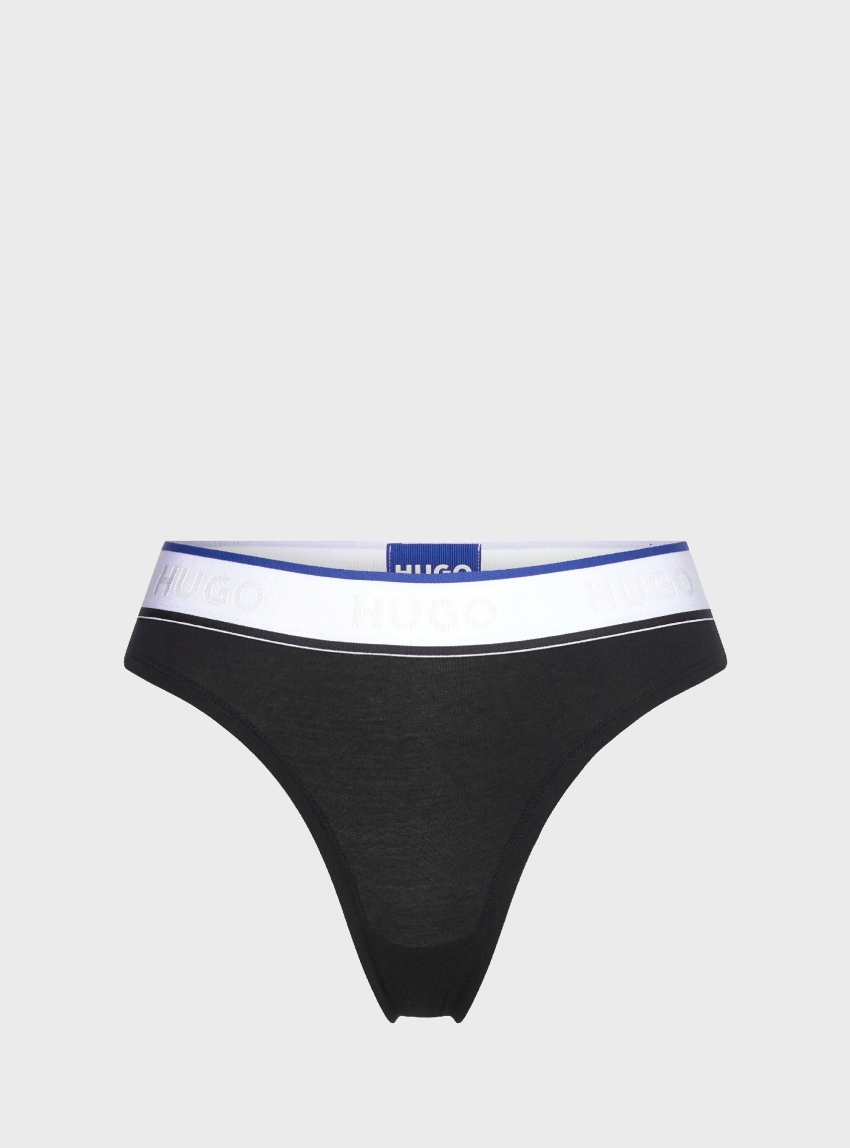 HUGO Thong BLUE - Black