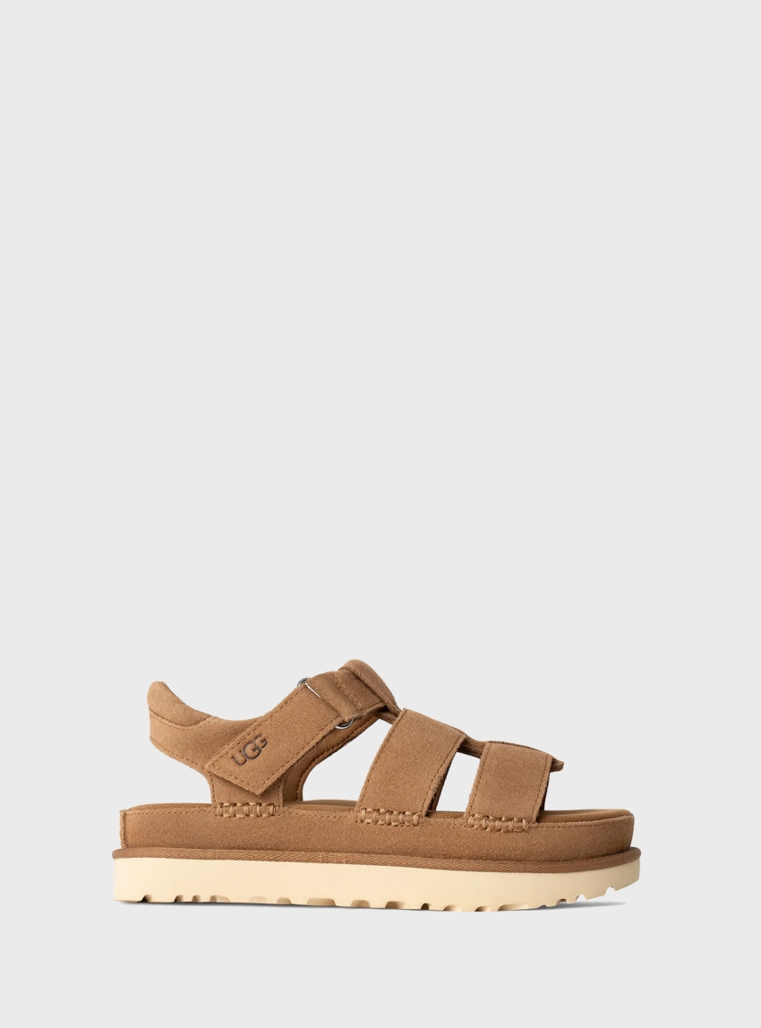 UGG Goldenstar Strap Sandals - Chestnut