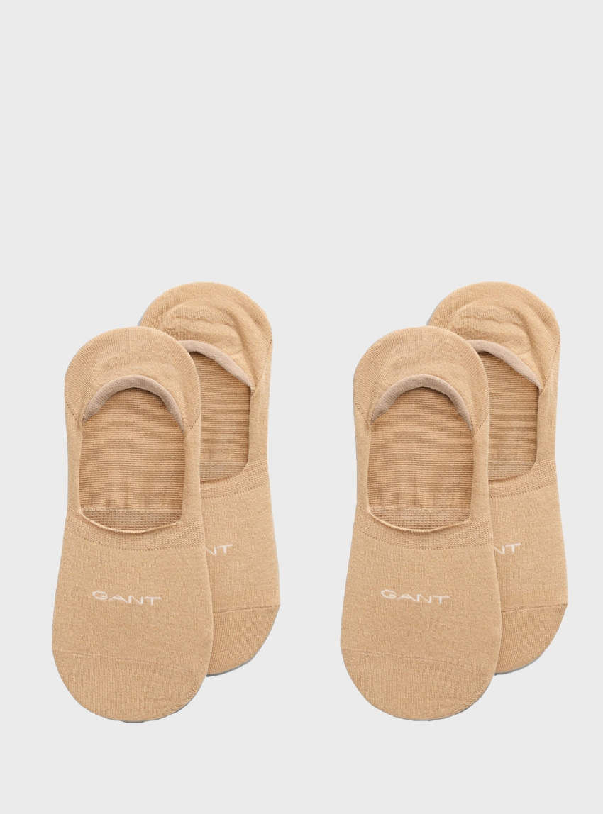 Gant 6 Pack Invisible Socks - Ivory