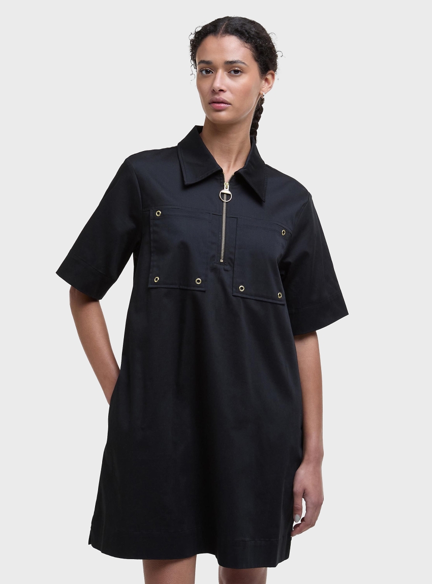 Barbour Ettie Mini Dress - Jet Black