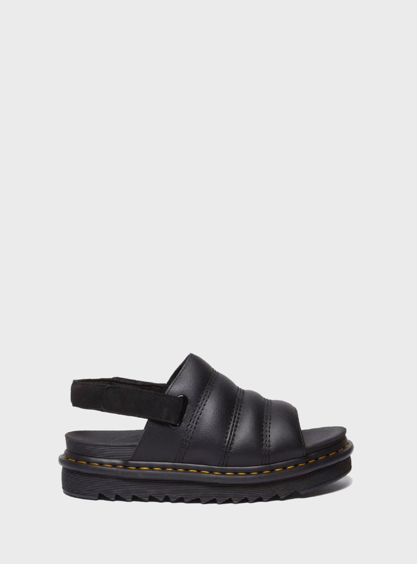Dr Martens Athena Brando Sandals - Black