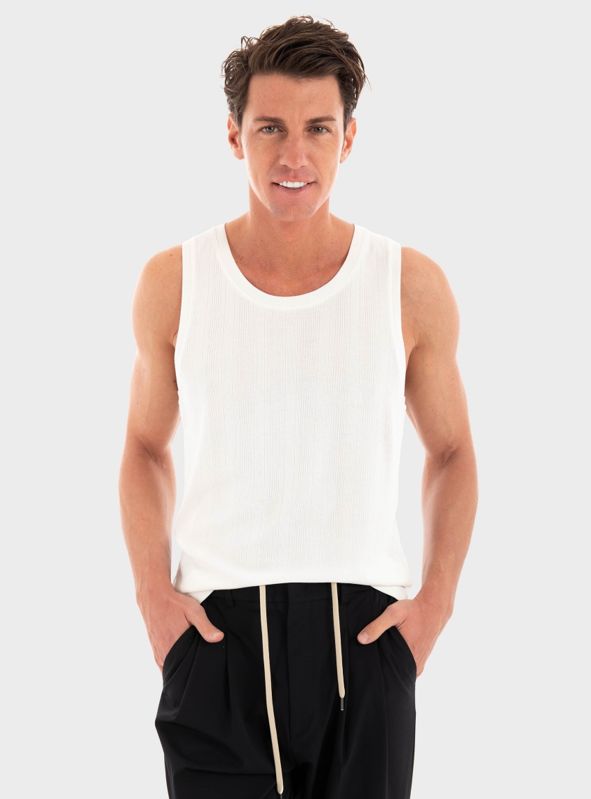 Antony Morato Tank Top - Ecru