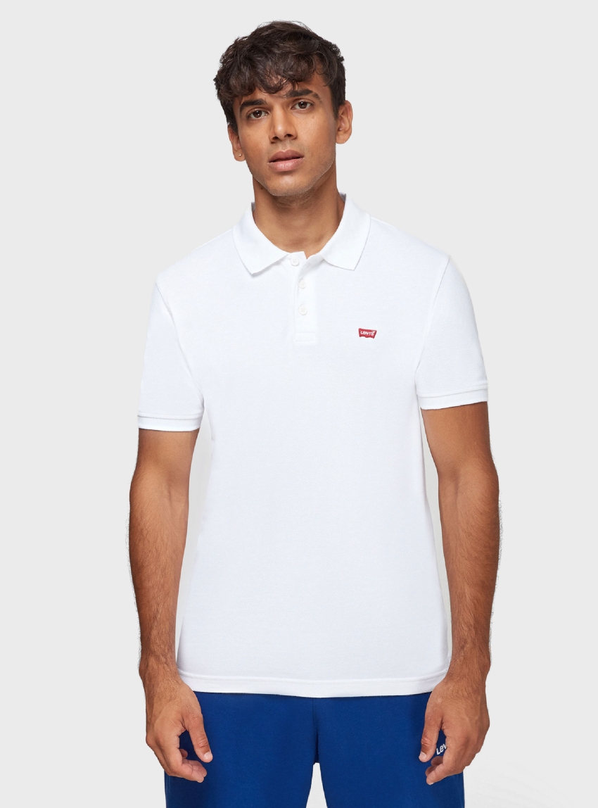 Levi's Housemark Polo Shirt - White