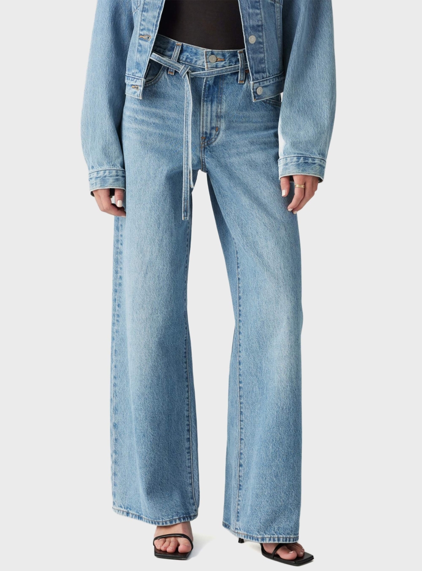 Levi's XL Straight Jeans - Light Aged Denim