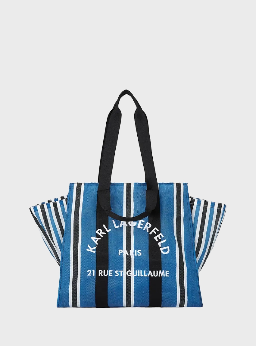 Karl Lagerfeld K/Rsg Large Beach Bag - Ultramarine