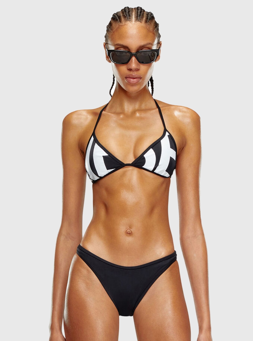 Diesel BFB-SEES-A BRA BIKINI TOP - Black