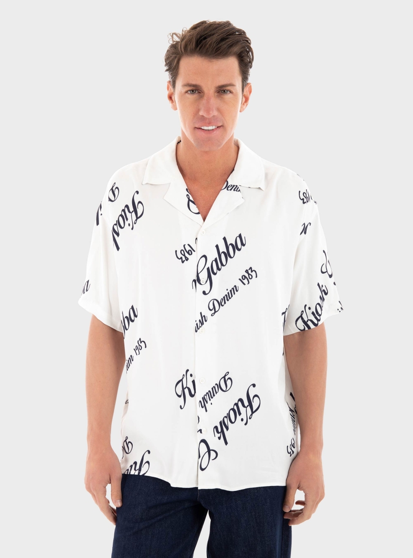 Gabba Jens Over Resort Kiosk Shirt - Navy