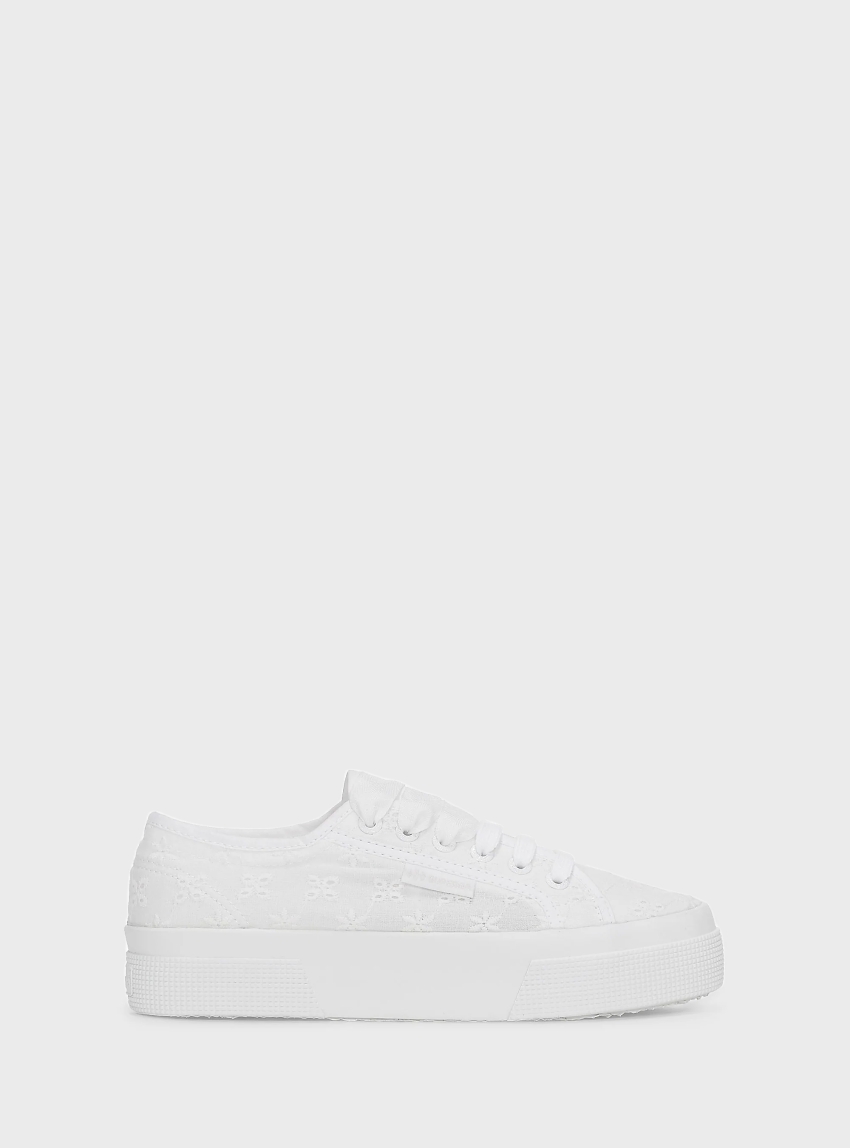 Superga Flower Sangallo Sneakers - White