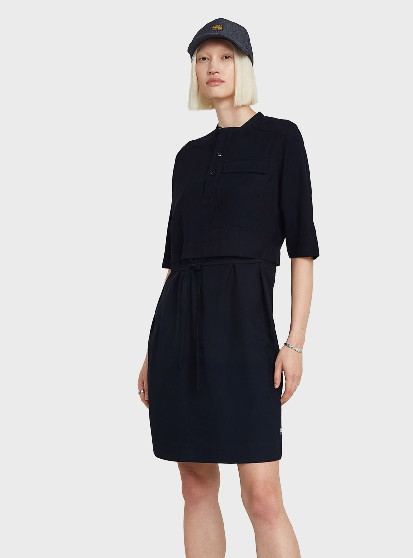 G-Star Fluid Dress - Dark Blue