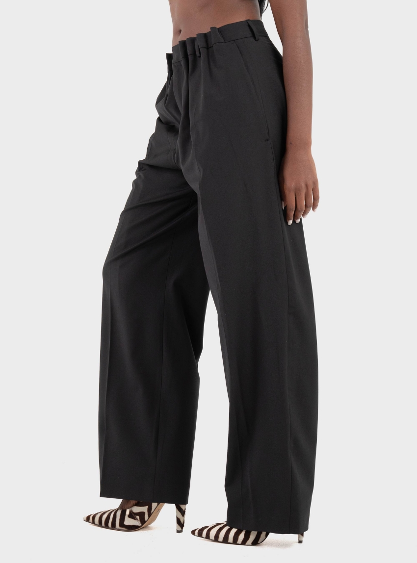 Drykorn Rustle Pleated Trousers - Black