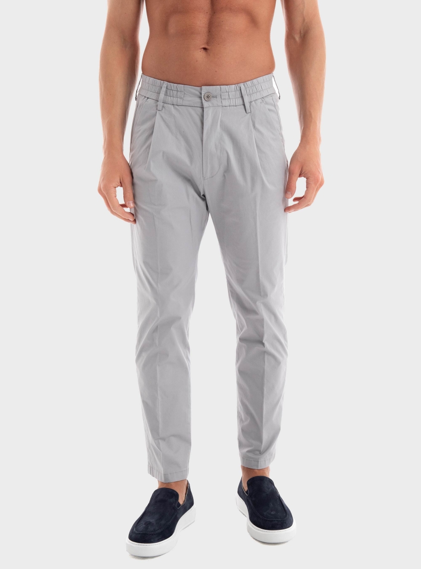 Drykorn Chasy Regular Fit Trousers - Light Grey