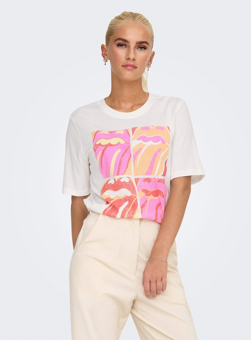 Only Rolling Stones T-Shirt - Multi Colors