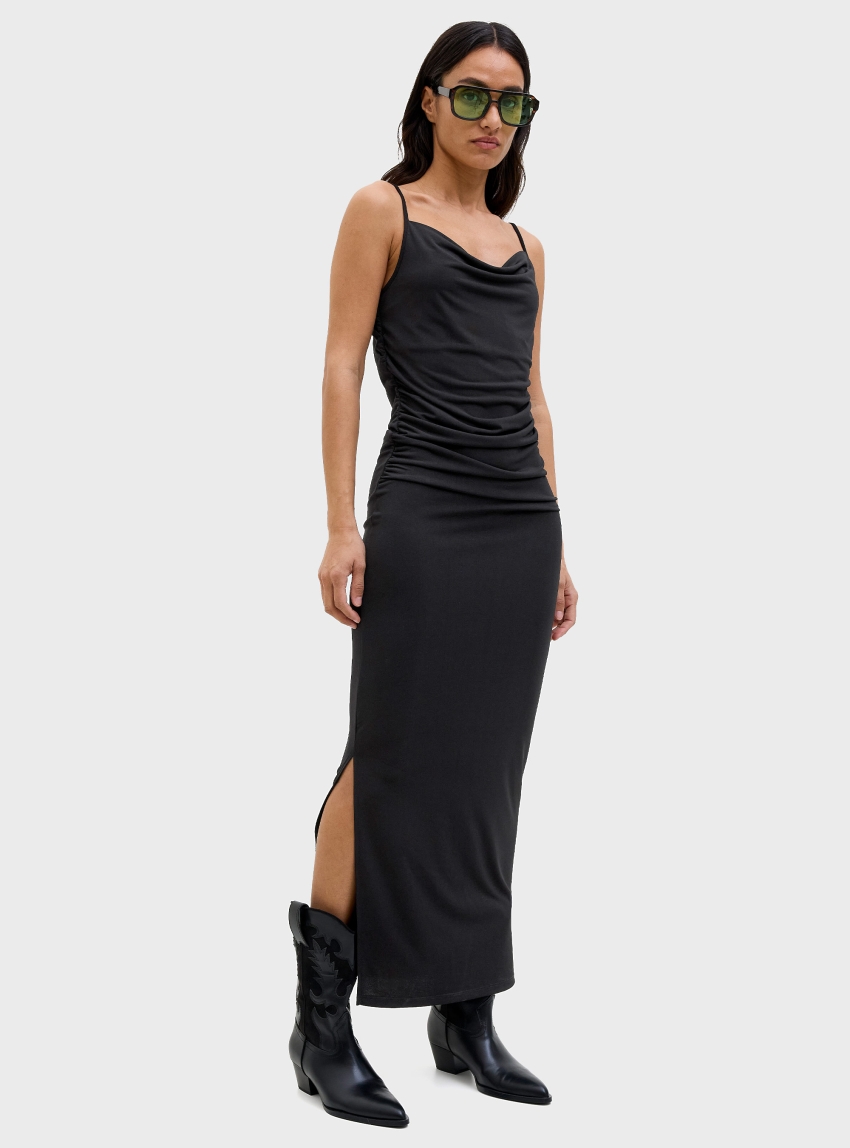JJXX Maja Strap Maxi Dress - Black