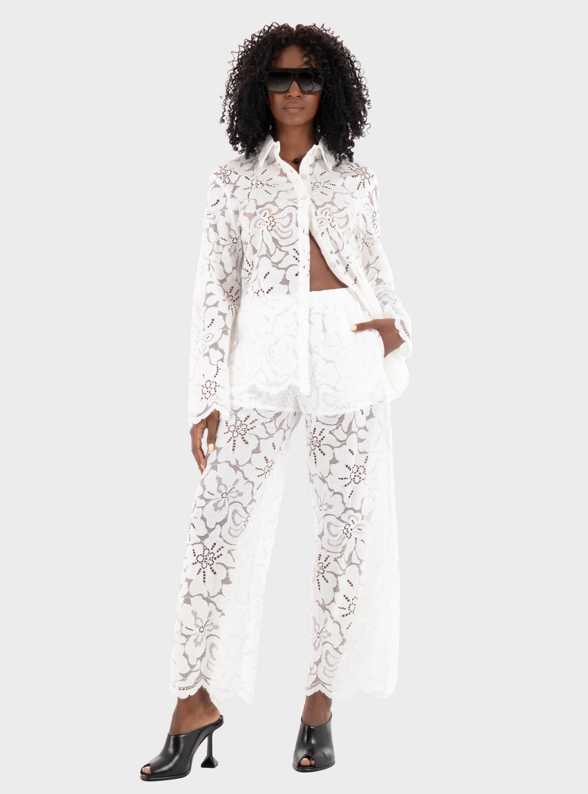 Collectiva Noir Numoi SET Shirt & Pants - White