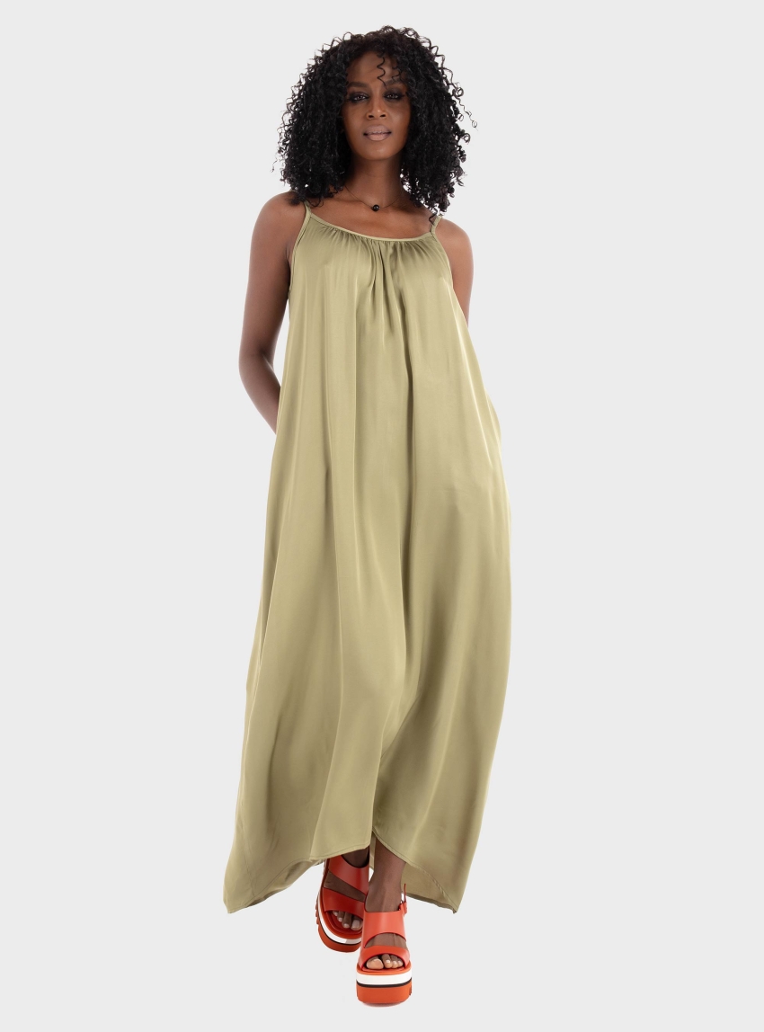Collectiva Noir Nelly Dress - Khaki