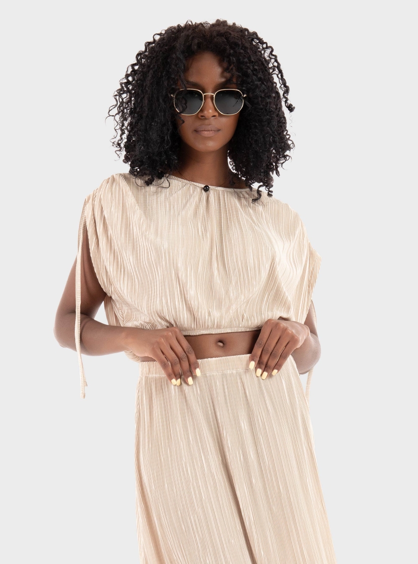 Collectiva Noir Zia Top - Beige