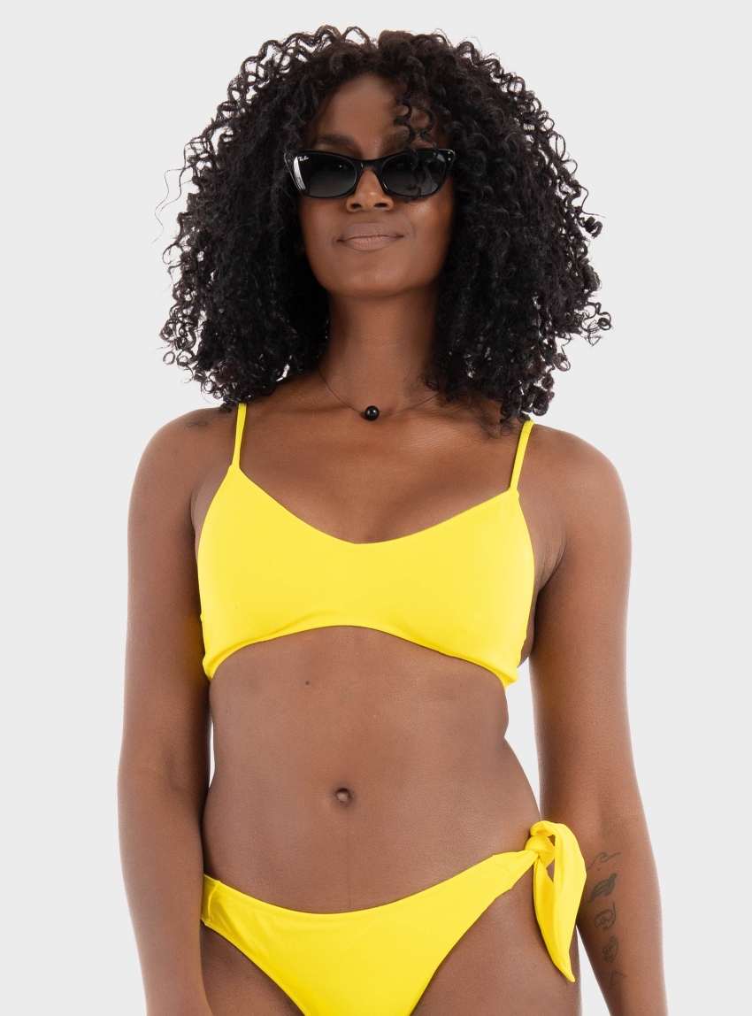 4giveness Bikini Top - Yellow