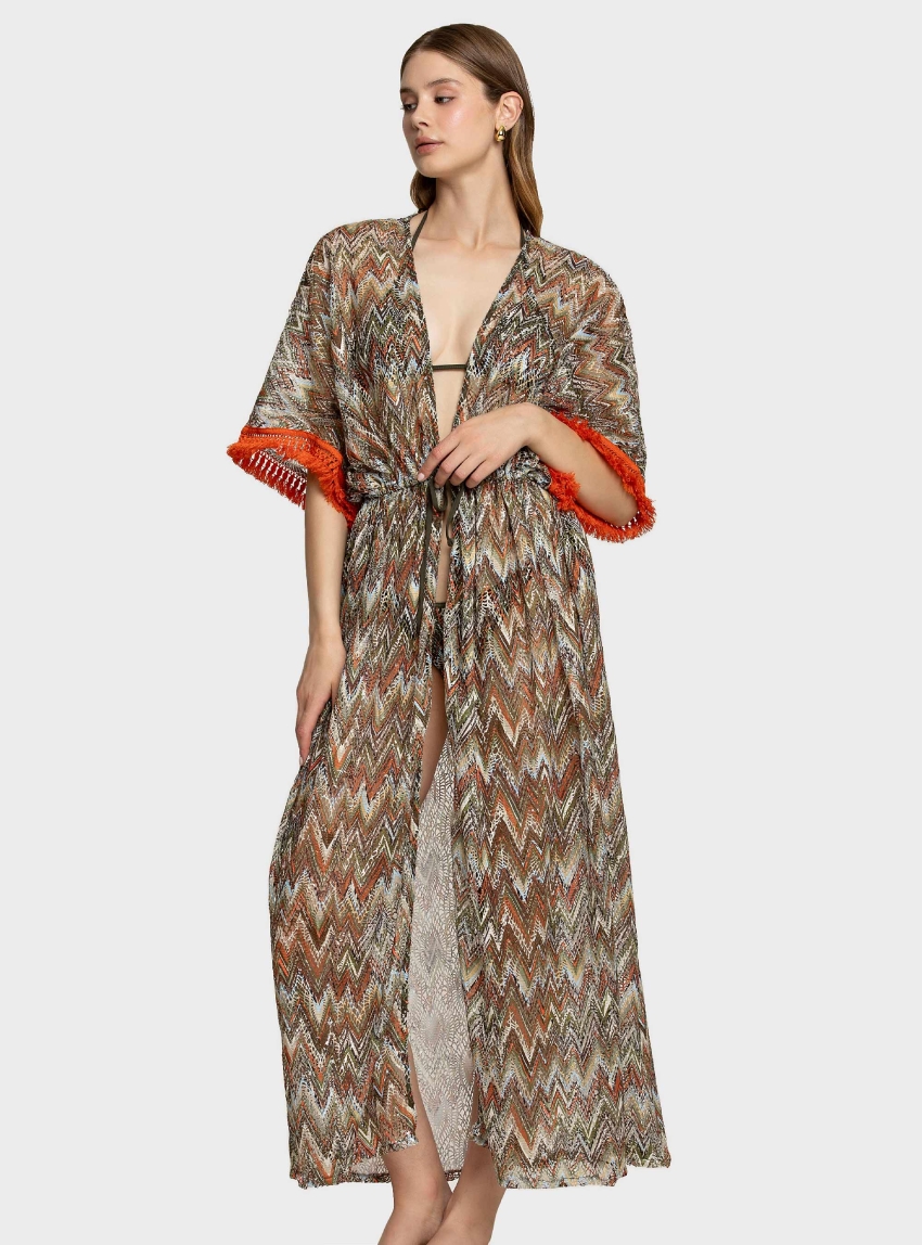 4giveness Geometrical Caftan - Multi Colors