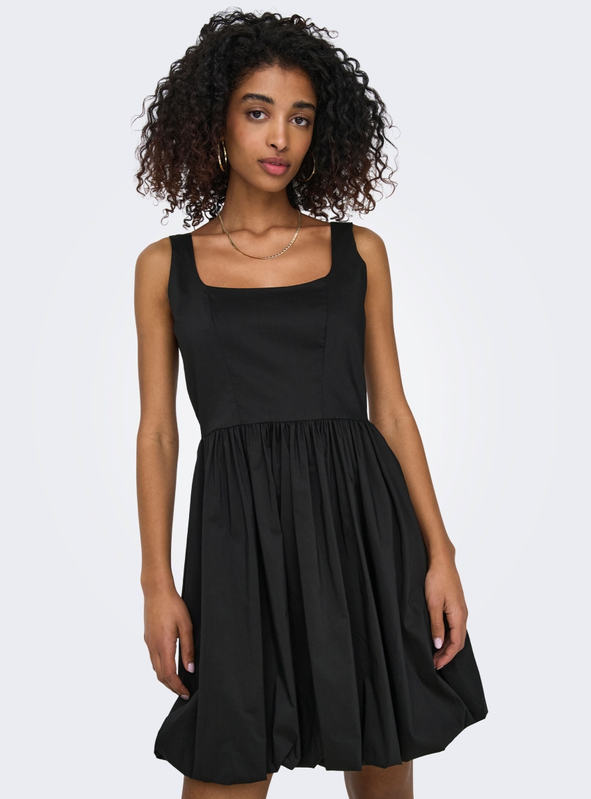 Jdy Mio Bubblehem Dress - Black
