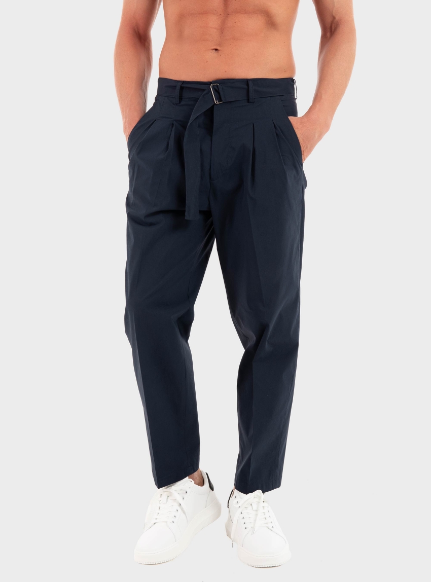 Be Able Hiroyuki Regular Fit Pants Hiroyuki - Dark Blue