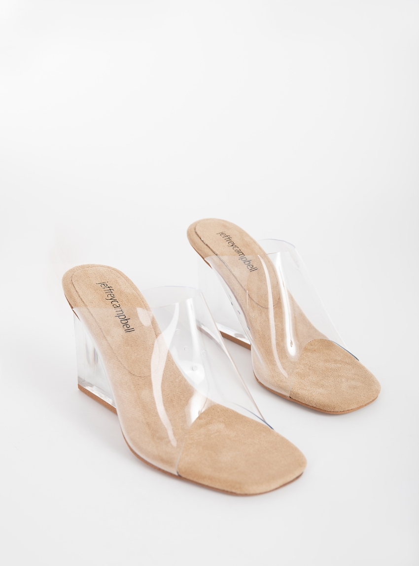 Jeffrey Campbell Snick Platforms - Natural