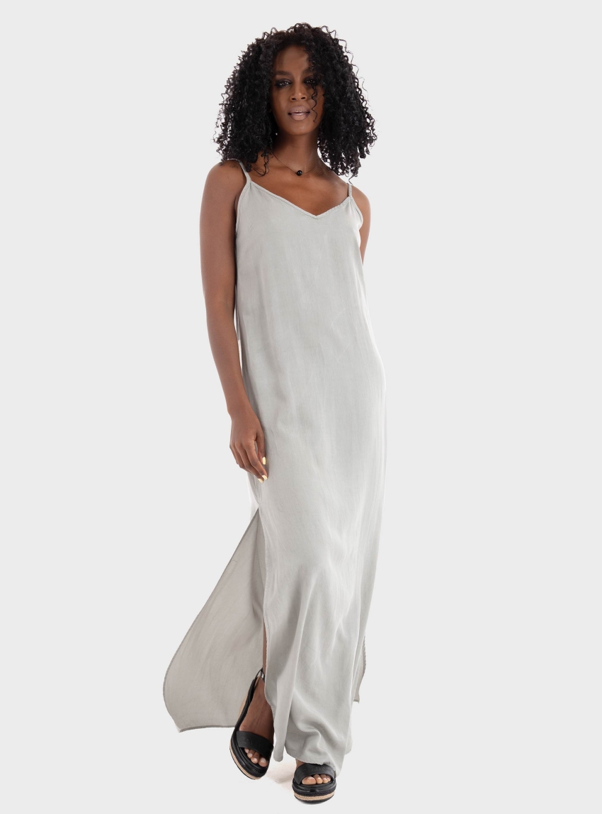 Dirty Laundry Maxi Dress - Light Beige