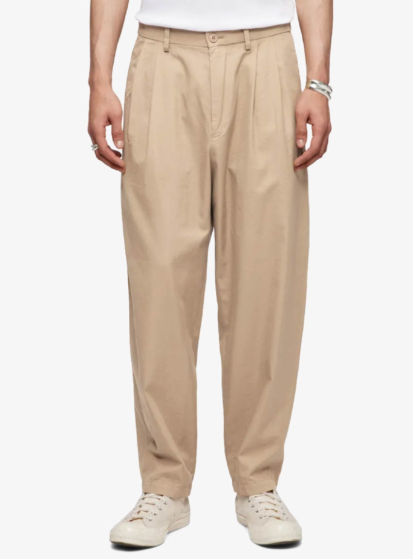 Drykorn Karyko Relaxed Fit Trousers - Beige