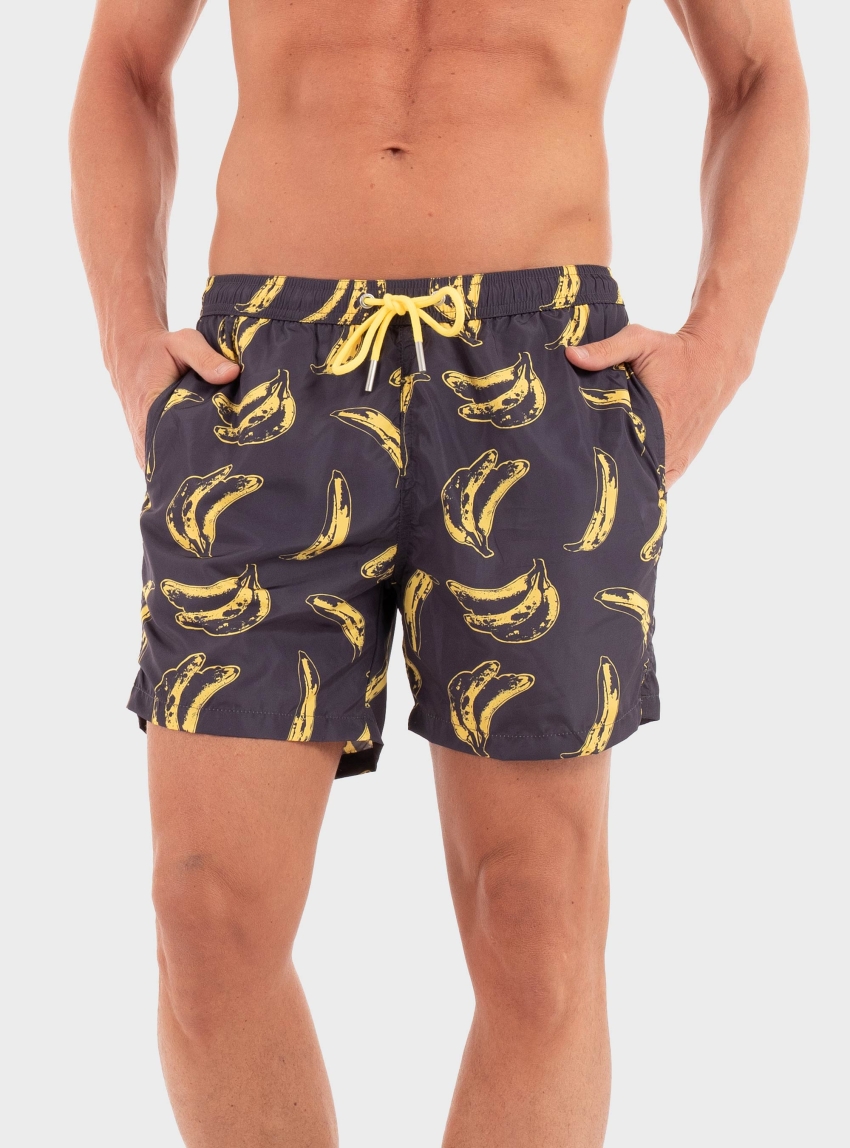 Gianni Lupo Swim Shorts - Black