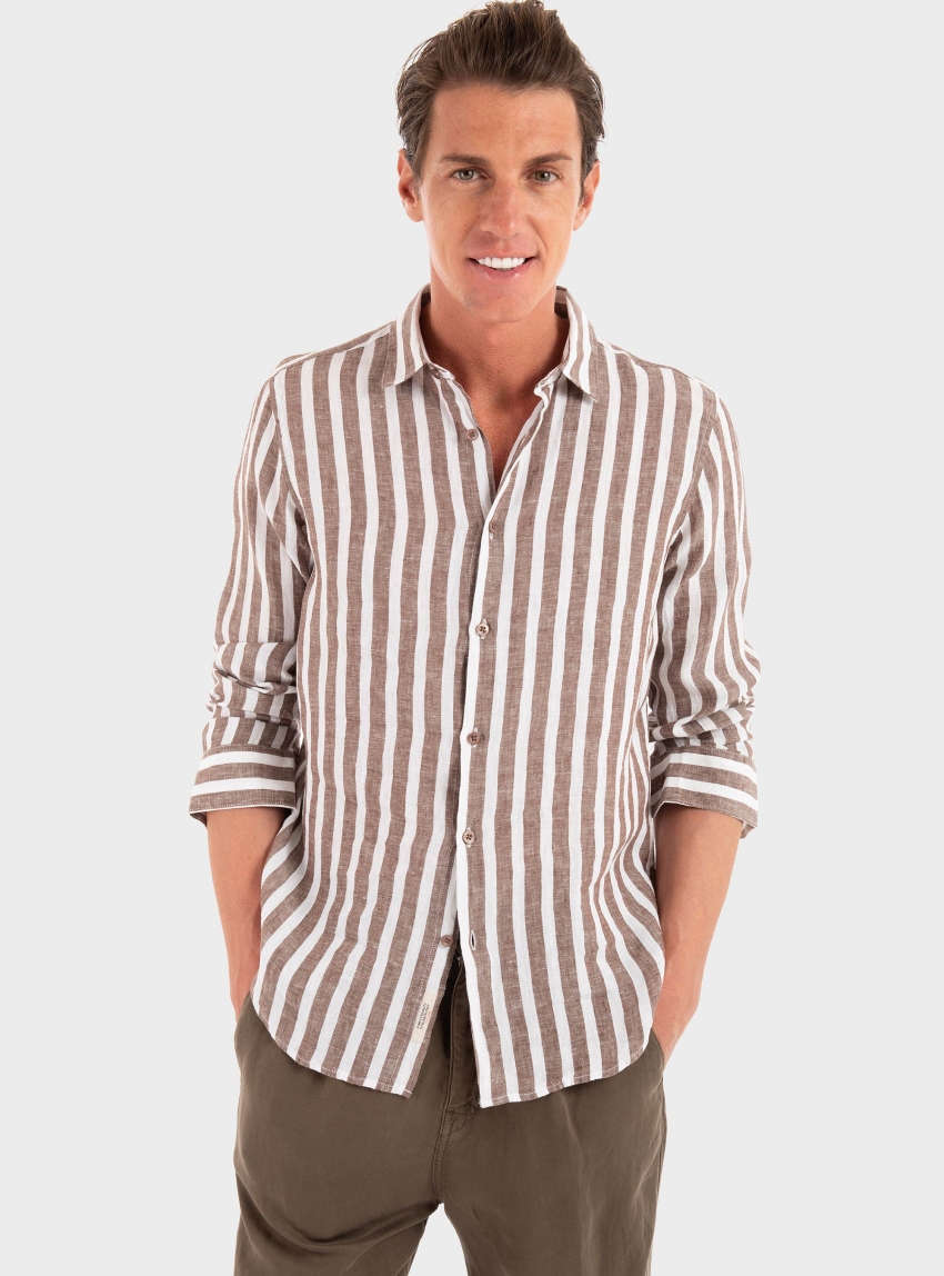 Gianni Lupo Shirt - Brown