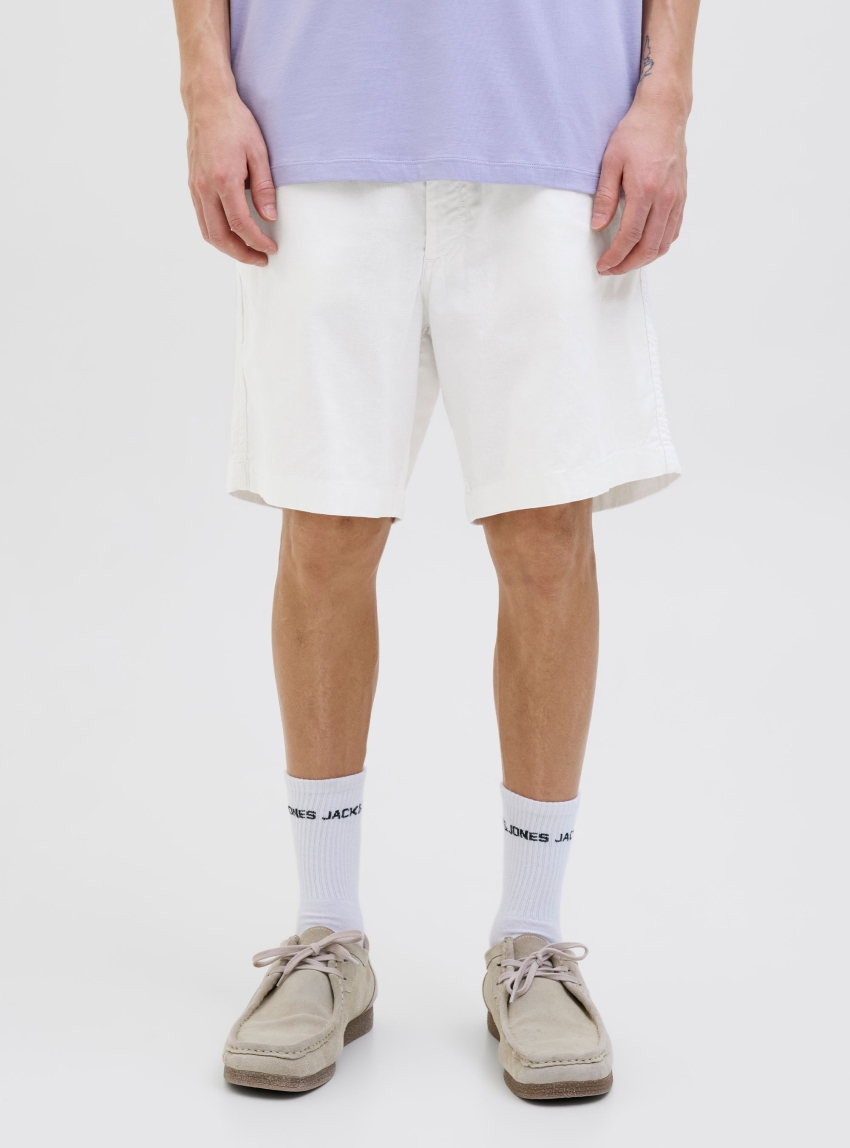 Jack & Jones Jaiden Campaign Hybrid Bondi Shorts - White