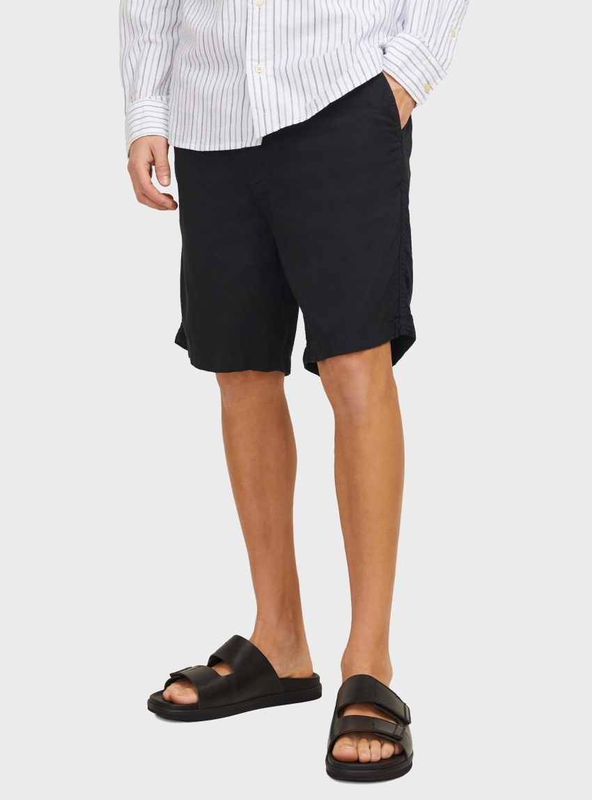 Jack & Jones Jaiden Campaign Hybrid Bondi Shorts - Black