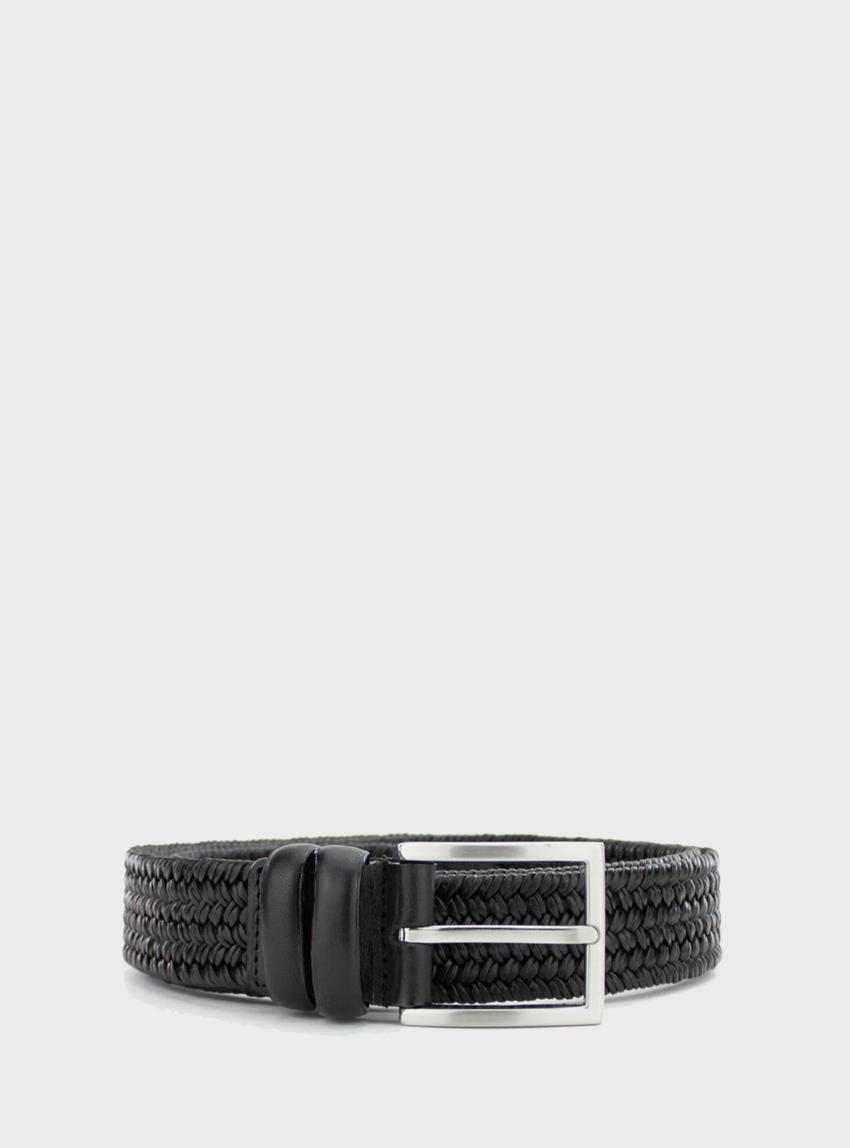 Campus Leather Belt - Black