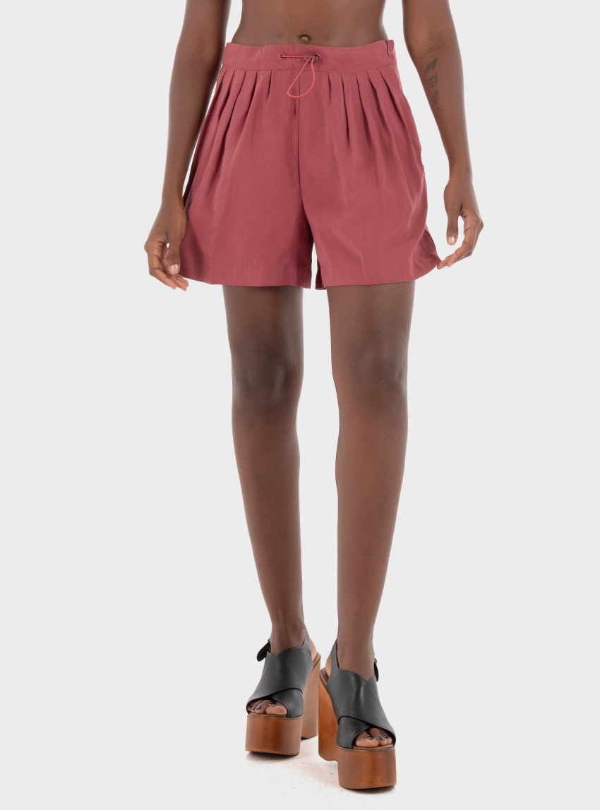 Only Nica Modal Shorts - Bordeaux