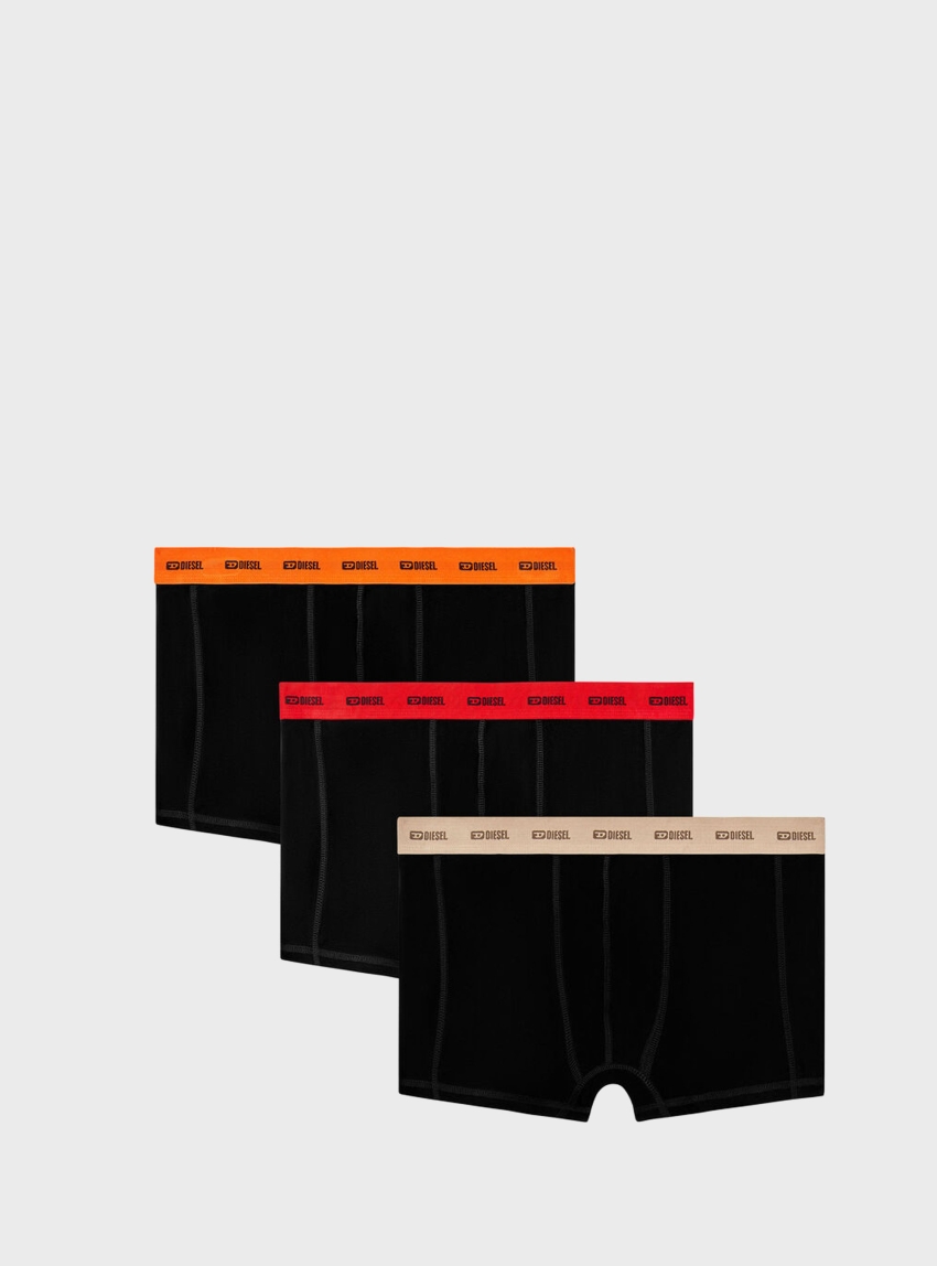 Diesel Damien-Utlt-3Pack Boxer-Shorts - Black