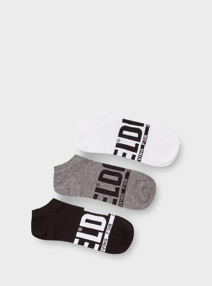 Diesel SKM-GOST-THREEPACK SOCKS - Multi Colors