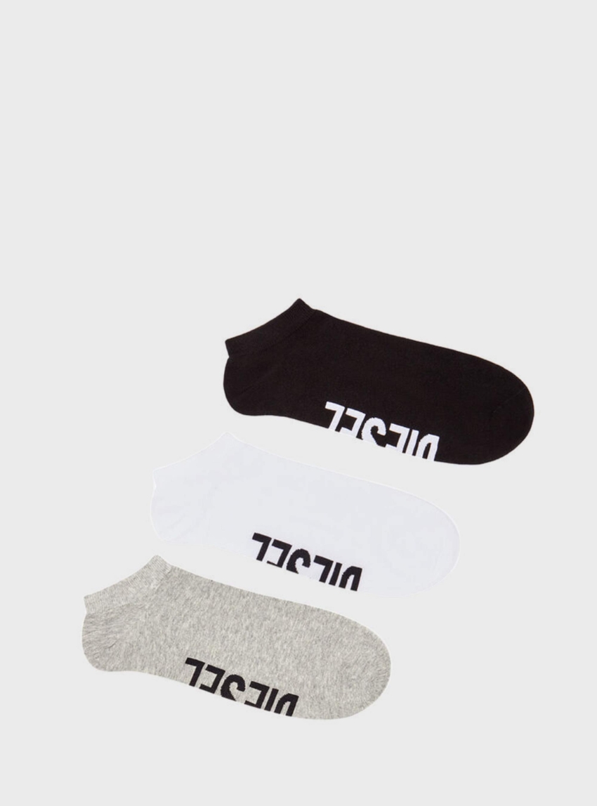 Diesel SKM-GOST-THREEPACK SOCKS - Multi Colors