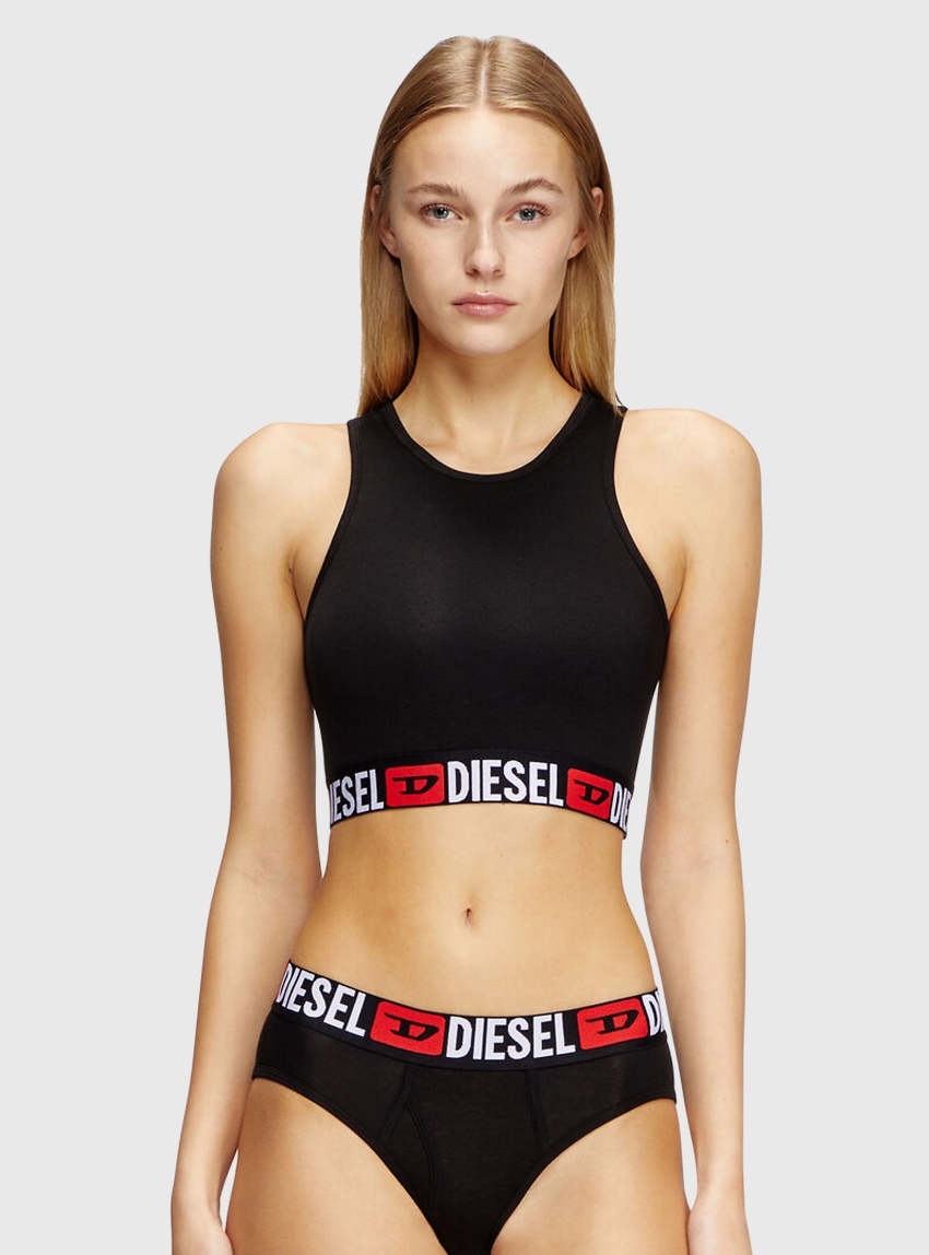 Diesel SANDRA-D-CORE Tank Top - Black