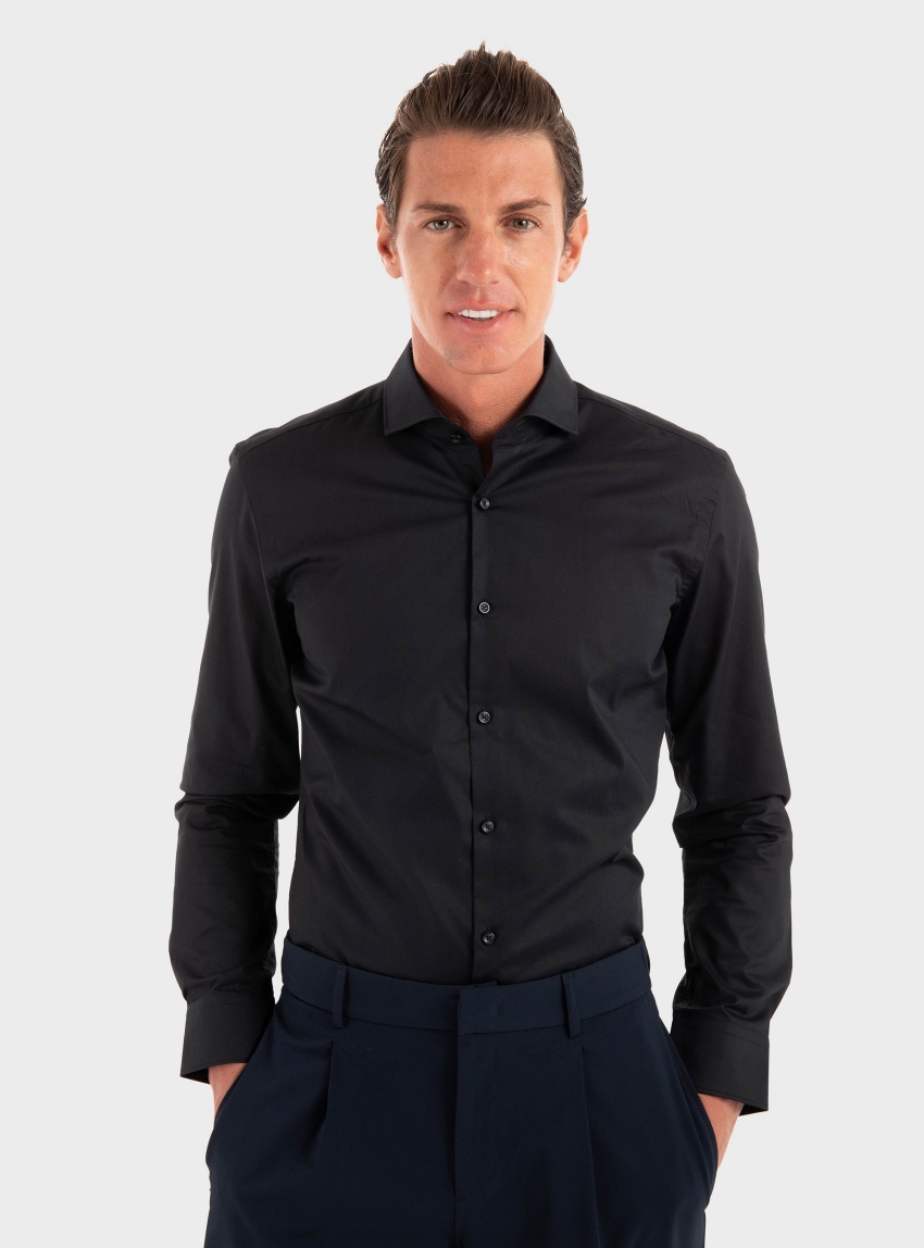 HUGO Slim Fit Shirt Kason - Black