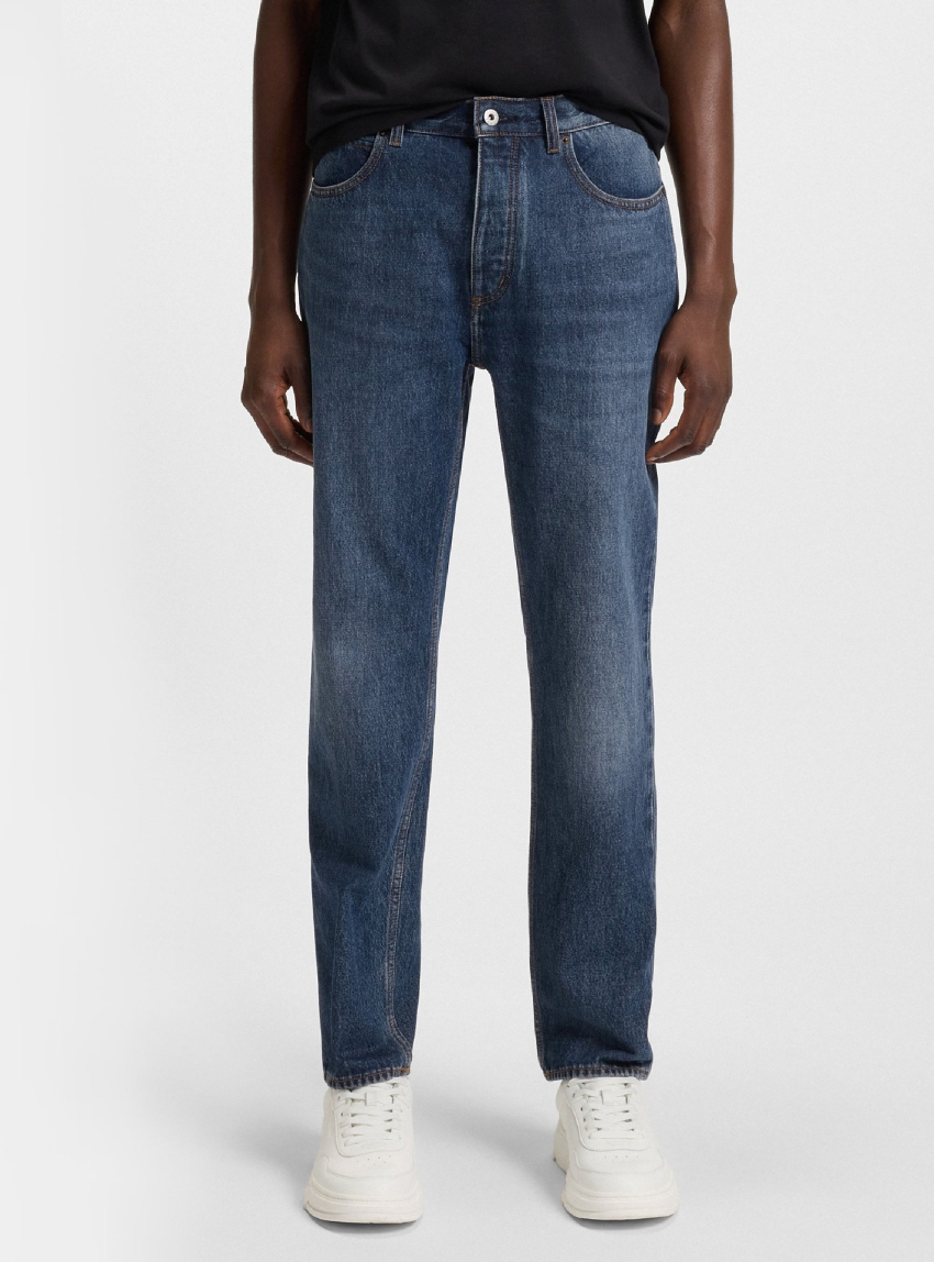 HUGO Regular-Fit Jeans In Blue Rigid Denim Jonah - Dark Aged Denim