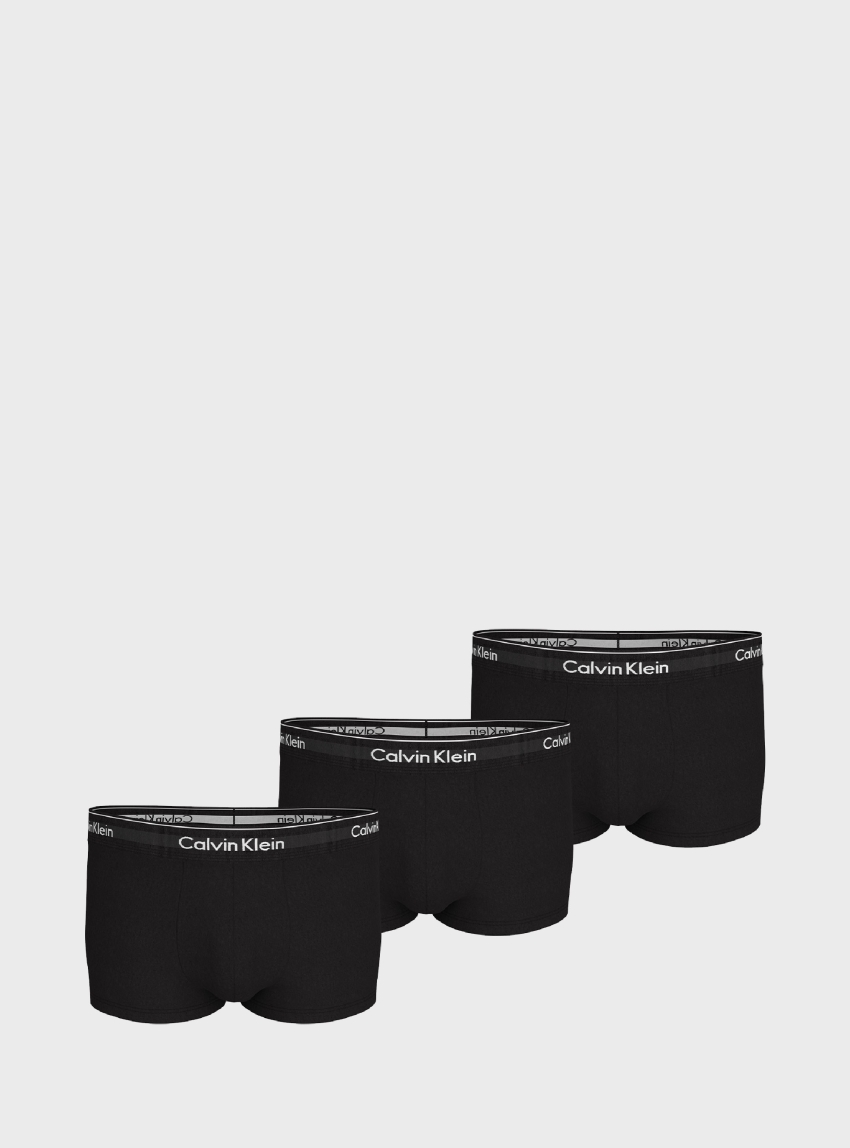 Calvin Klein 11 Pack Low Rise Trunks - Black & White