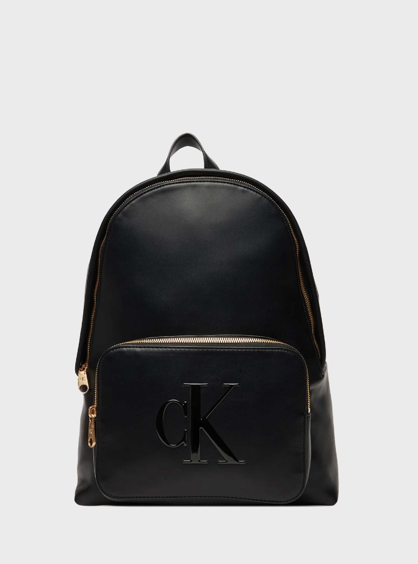 Calvin Klein Raised Ck Backpack - Black